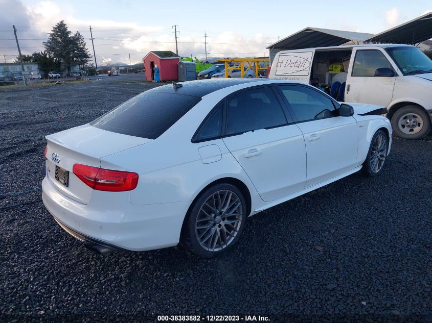2013 AUDI S4 3.0T PREMIUM PLUS - WAUBGAFL5DA212787