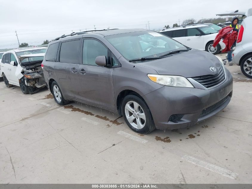 2013 TOYOTA SIENNA LE V6 8 PASSENGER - 5TDKK3DC8DS285266
