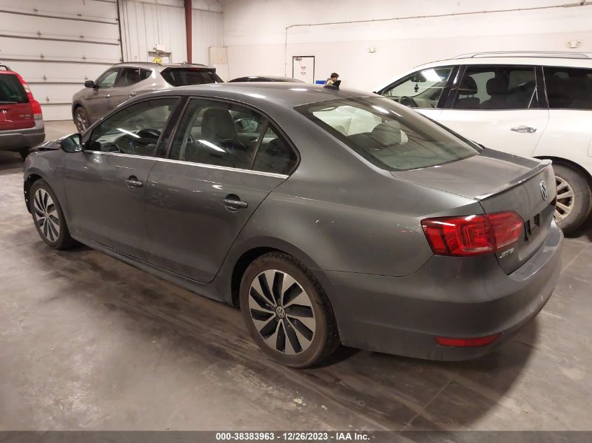 2014 VOLKSWAGEN JETTA HYBRID HYBRID - 3VW637AJ6EM317431