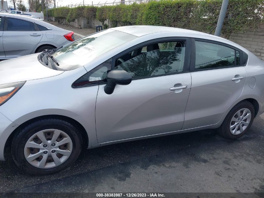 2013 KIA RIO LX - KNADM4A32D6205891