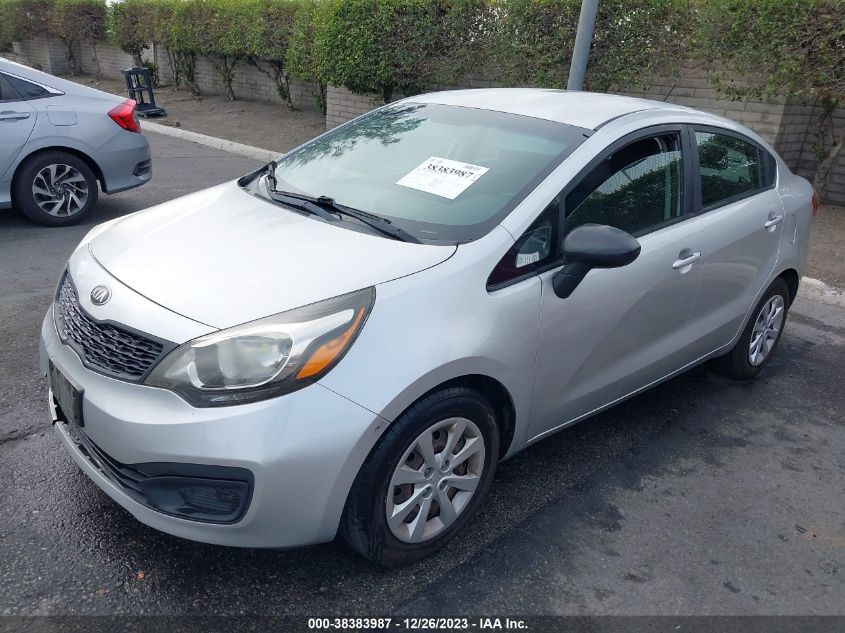 2013 KIA RIO LX - KNADM4A32D6205891