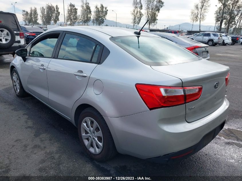 2013 KIA RIO LX - KNADM4A32D6205891