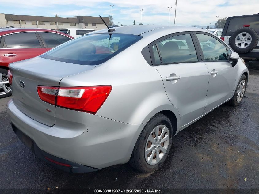 2013 KIA RIO LX - KNADM4A32D6205891