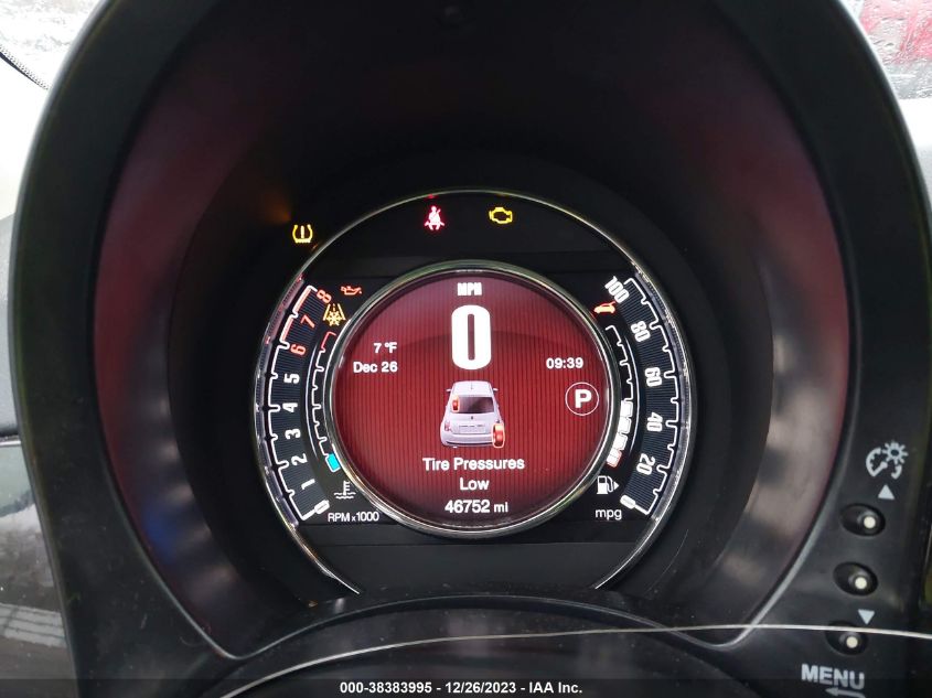 2017 FIAT 500 POP - 3C3CFFKR6HT557895