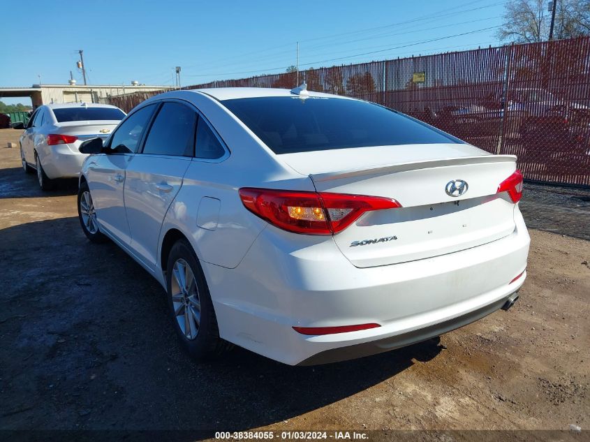 2016 HYUNDAI SONATA SE - 5NPE24AF4GH335415