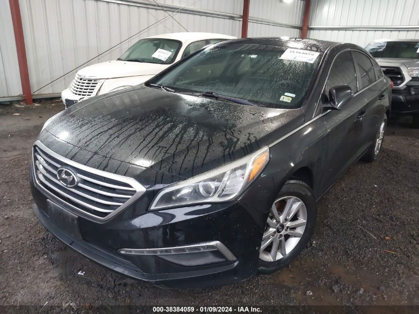 2015 HYUNDAI SONATA SE - 5NPE24AF9FH138769