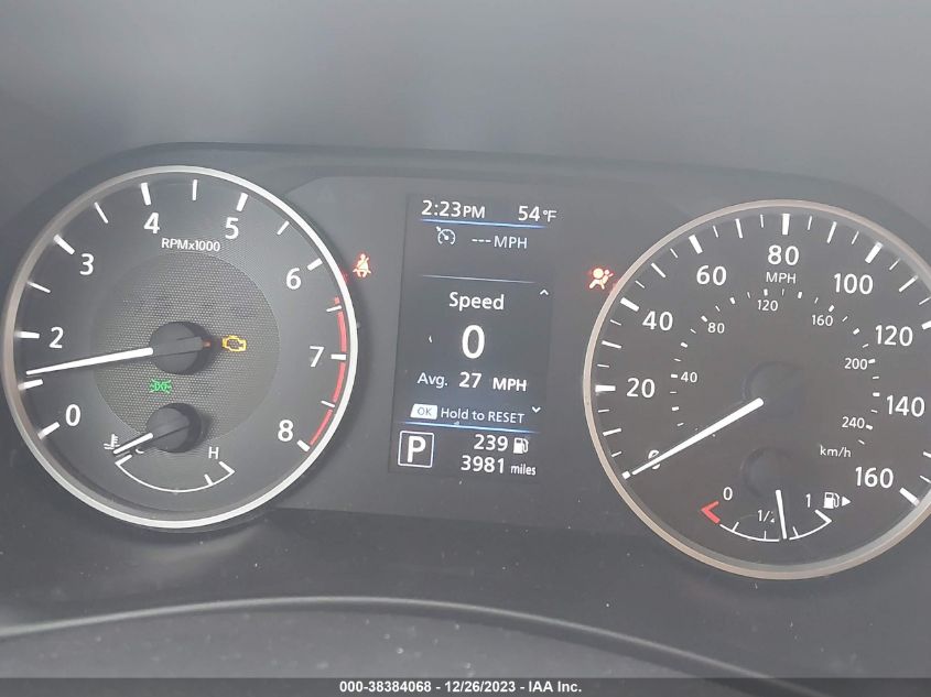 2023 NISSAN SENTRA SV - 3N1AB8CVXPY298940