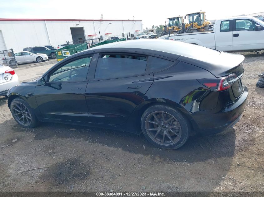 2021 TESLA MODEL 3 STANDARD RANGE PLUS REAR-WHEEL DRIVE - 5YJ3E1EA1MF982408