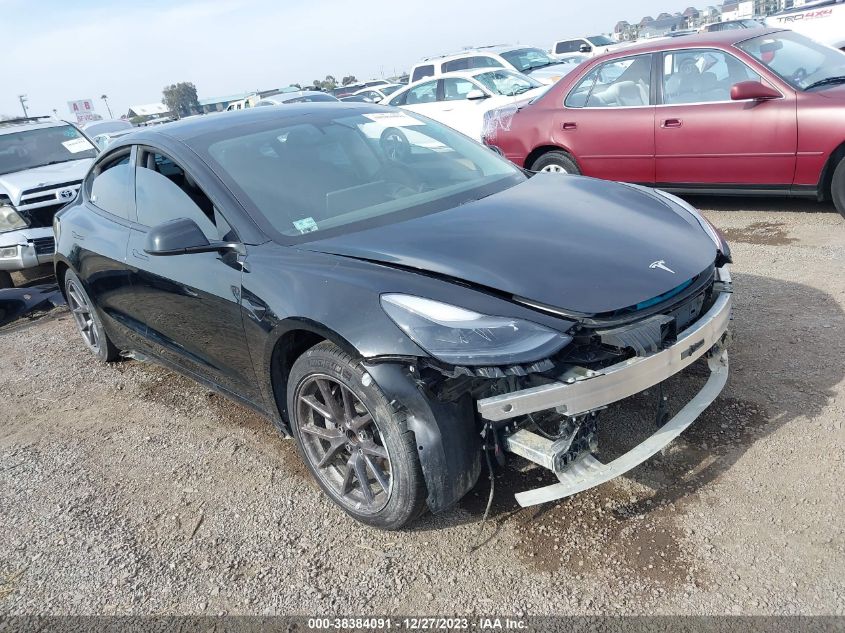 2021 TESLA MODEL 3 STANDARD RANGE PLUS REAR-WHEEL DRIVE - 5YJ3E1EA1MF982408