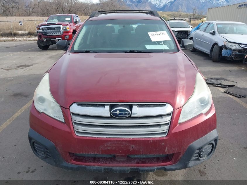 2013 SUBARU OUTBACK 2.5I - 4S4BRBAC8D3267759