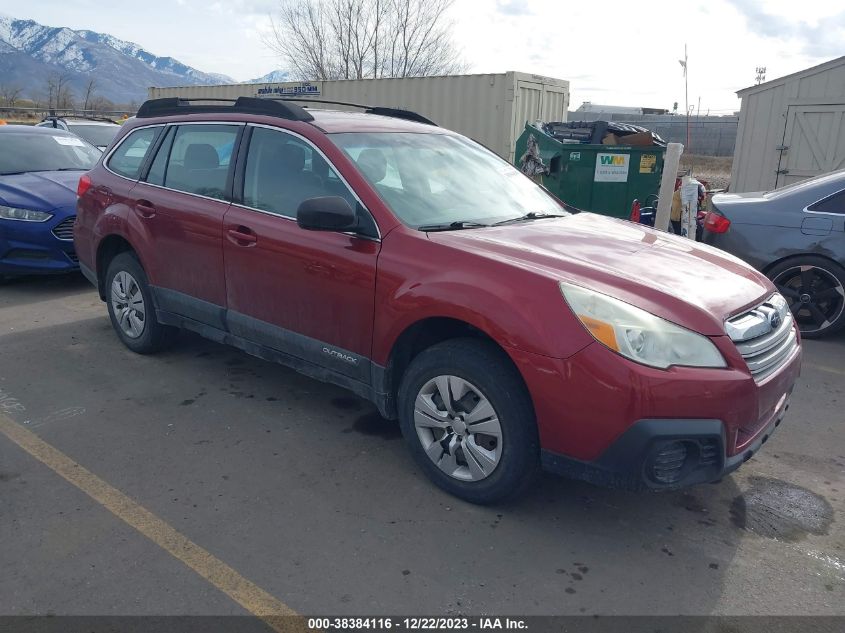 2013 SUBARU OUTBACK 2.5I - 4S4BRBAC8D3267759