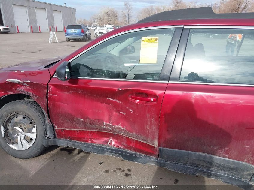 2013 SUBARU OUTBACK 2.5I - 4S4BRBAC8D3267759