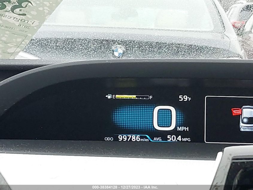 2016 TOYOTA PRIUS - JTDKARFU6G3510950