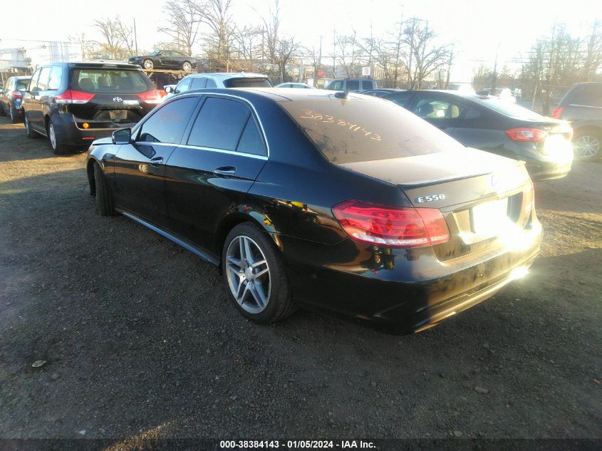 2014 MERCEDES-BENZ E 550 4MATIC - WDDHF9BB9EA811128