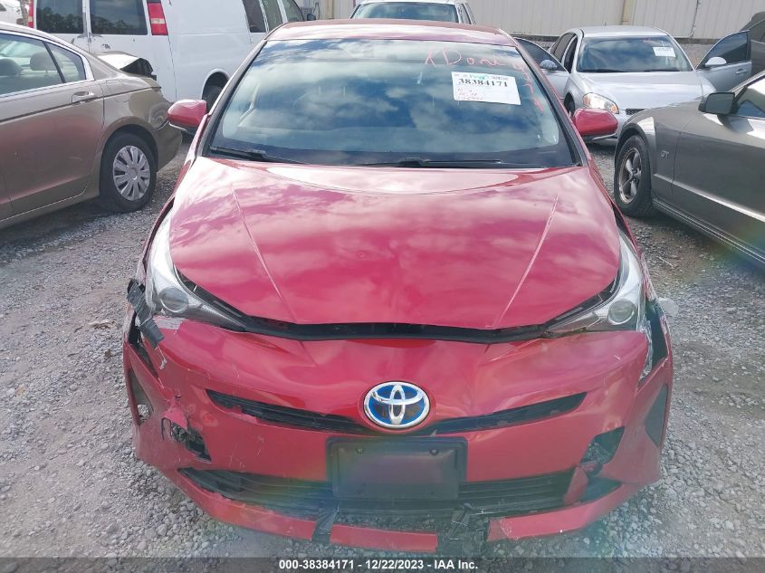 2016 TOYOTA PRIUS THREE - JTDKARFU6G3514707