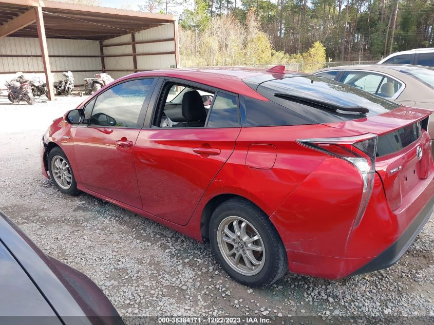 2016 TOYOTA PRIUS THREE - JTDKARFU6G3514707