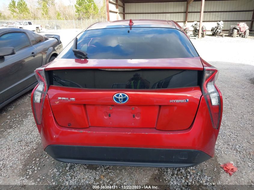 2016 TOYOTA PRIUS THREE - JTDKARFU6G3514707