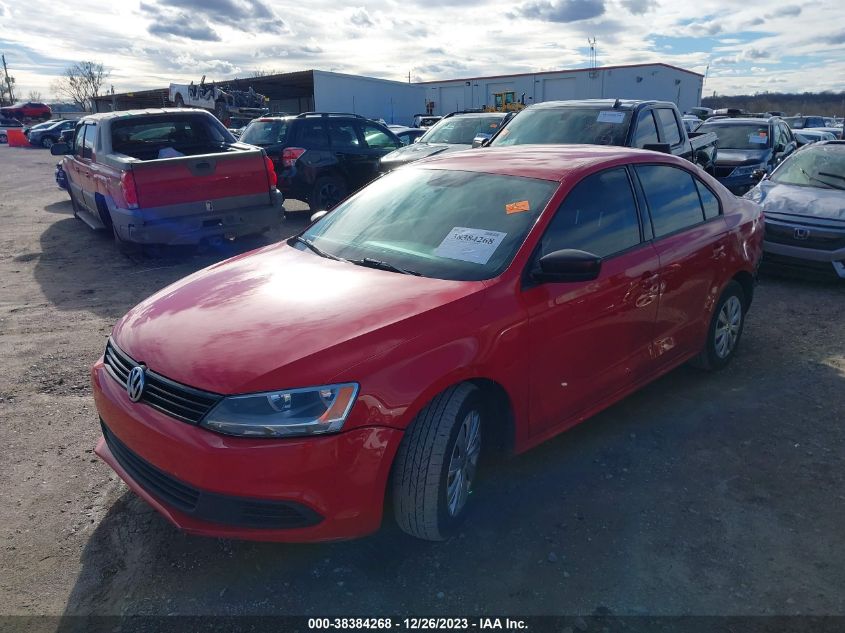 2013 VOLKSWAGEN JETTA S - 3VW2K7AJ7DM304719