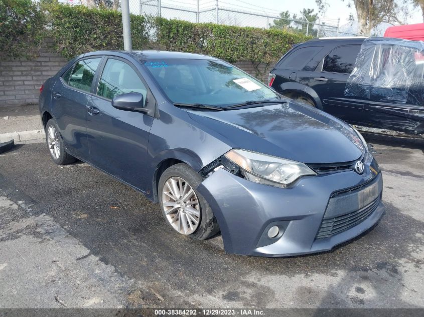 2014 TOYOTA COROLLA LE PLUS - 5YFBURHE5EP015642