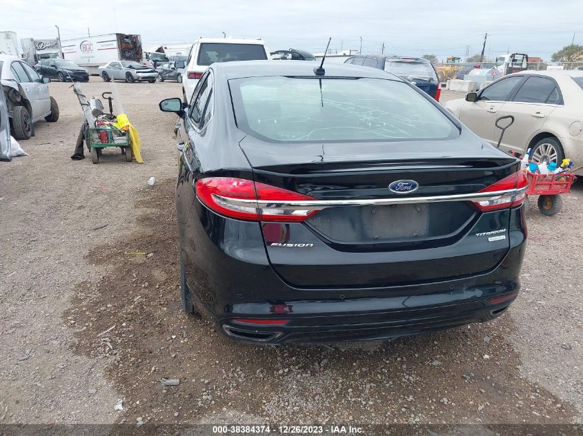 2017 FORD FUSION TITANIUM - 3FA6P0K92HR273816