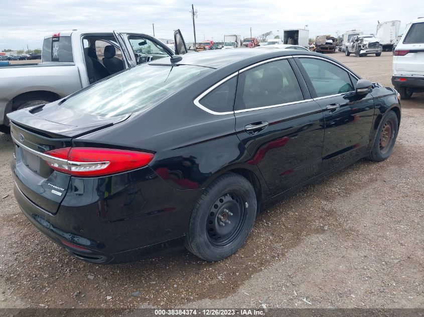 2017 FORD FUSION TITANIUM - 3FA6P0K92HR273816