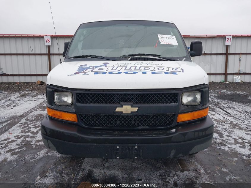 2014 CHEVROLET EXPRESS 2500 WORK VAN 1GCWGFCA1E1123529