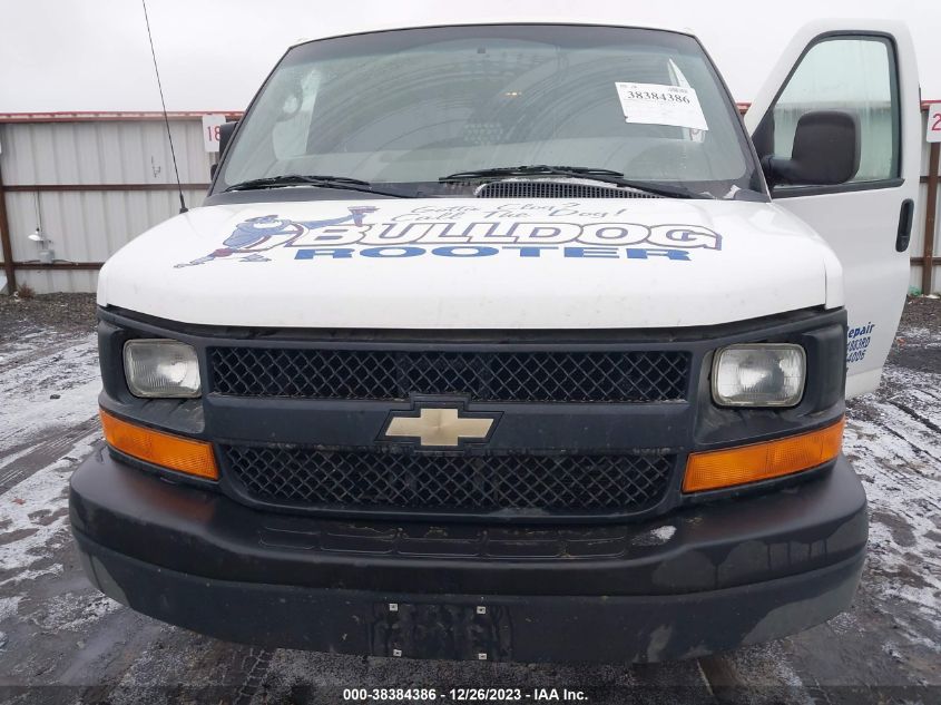 2014 CHEVROLET EXPRESS 2500 WORK VAN 1GCWGFCA1E1123529