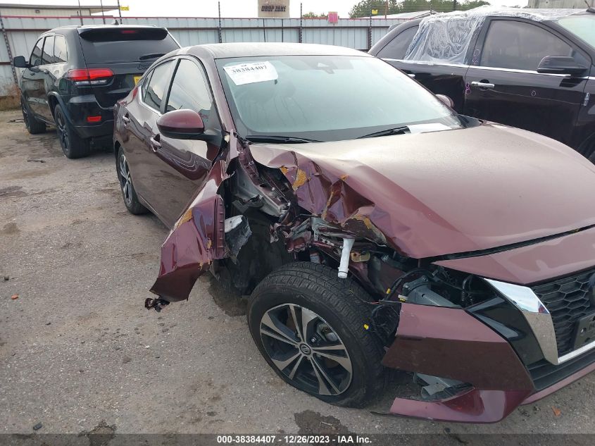 2022 NISSAN SENTRA SV - 3N1AB8CV3NY297754