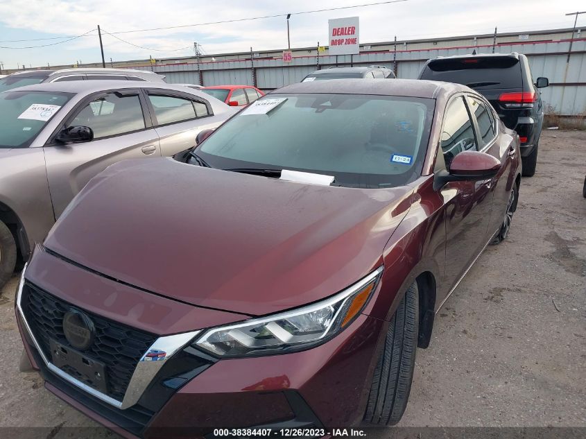 2022 NISSAN SENTRA SV - 3N1AB8CV3NY297754