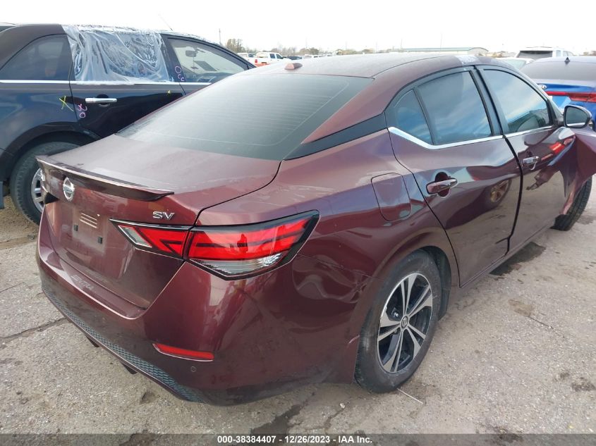 2022 NISSAN SENTRA SV - 3N1AB8CV3NY297754