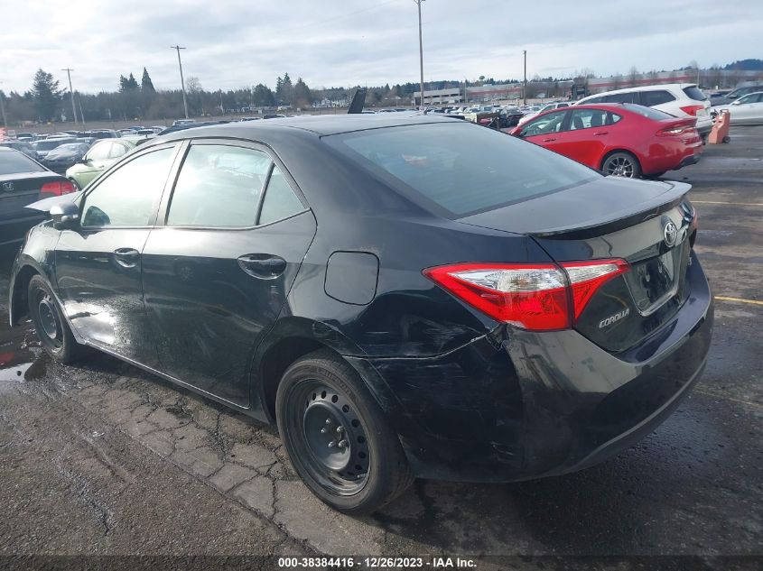 2015 TOYOTA COROLLA L/LE/LE PLS/PRM/S/S PLS - 2T1BURHEXFC412104