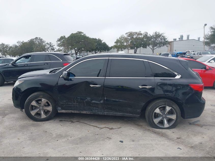 2016 ACURA MDX - 5FRYD3H21GB020766