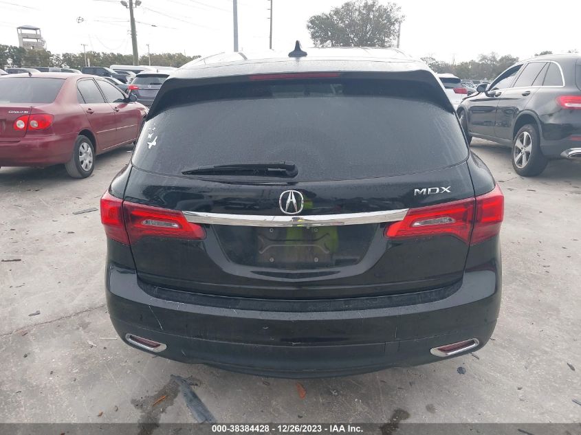 2016 ACURA MDX - 5FRYD3H21GB020766