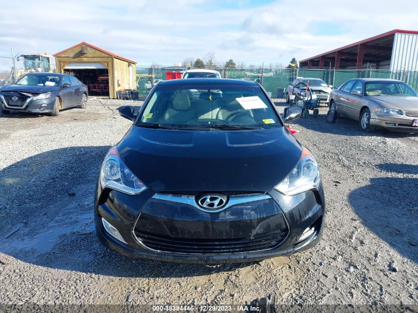 2013 HYUNDAI VELOSTER - KMHTC6AD7DU177521