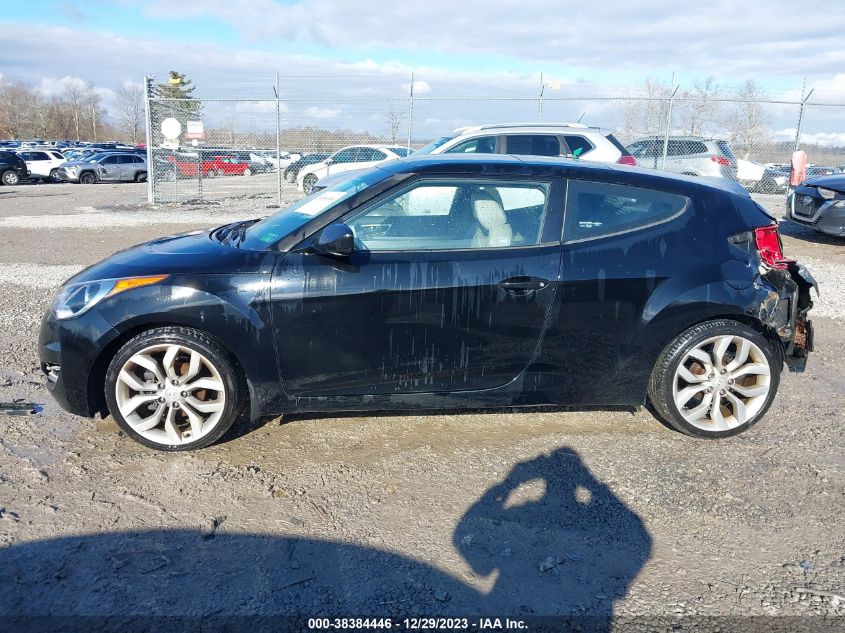 2013 HYUNDAI VELOSTER - KMHTC6AD7DU177521