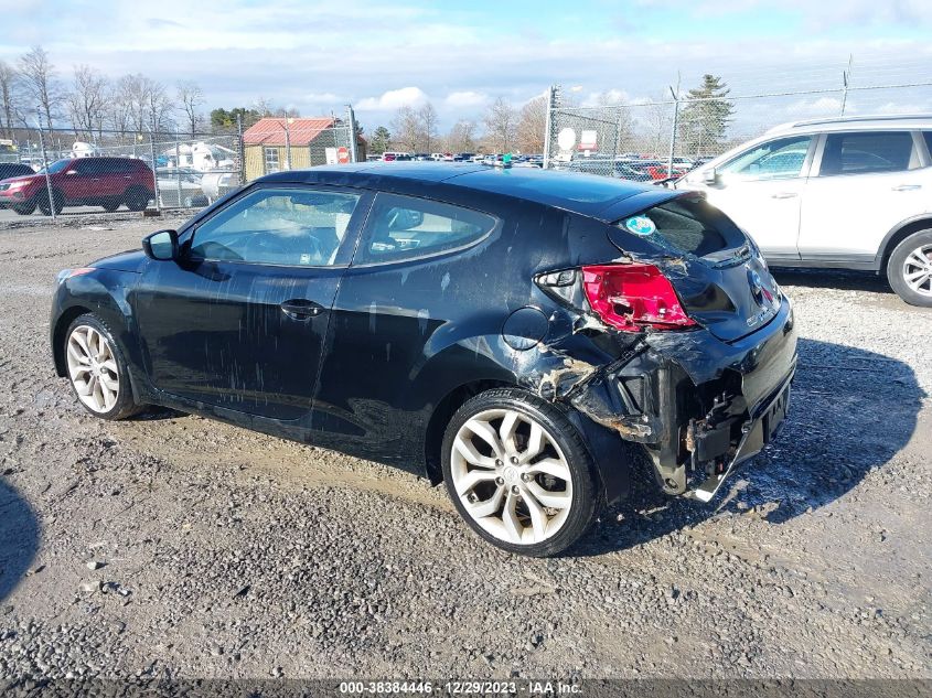 2013 HYUNDAI VELOSTER - KMHTC6AD7DU177521