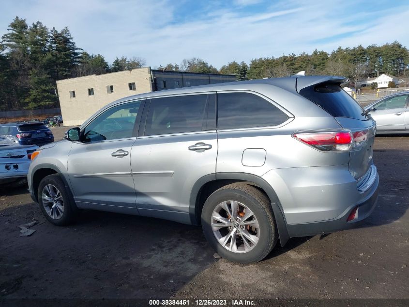 2016 TOYOTA HIGHLANDER LE PLUS V6 - 5TDBKRFH8GS264627