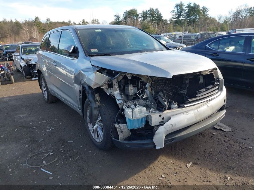 2016 TOYOTA HIGHLANDER LE PLUS V6 - 5TDBKRFH8GS264627