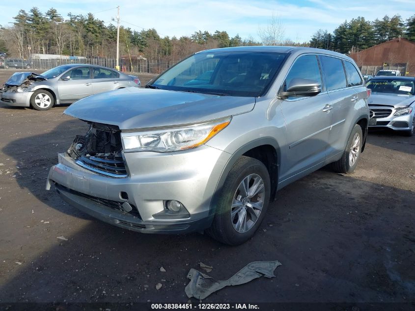 2016 TOYOTA HIGHLANDER LE PLUS V6 - 5TDBKRFH8GS264627