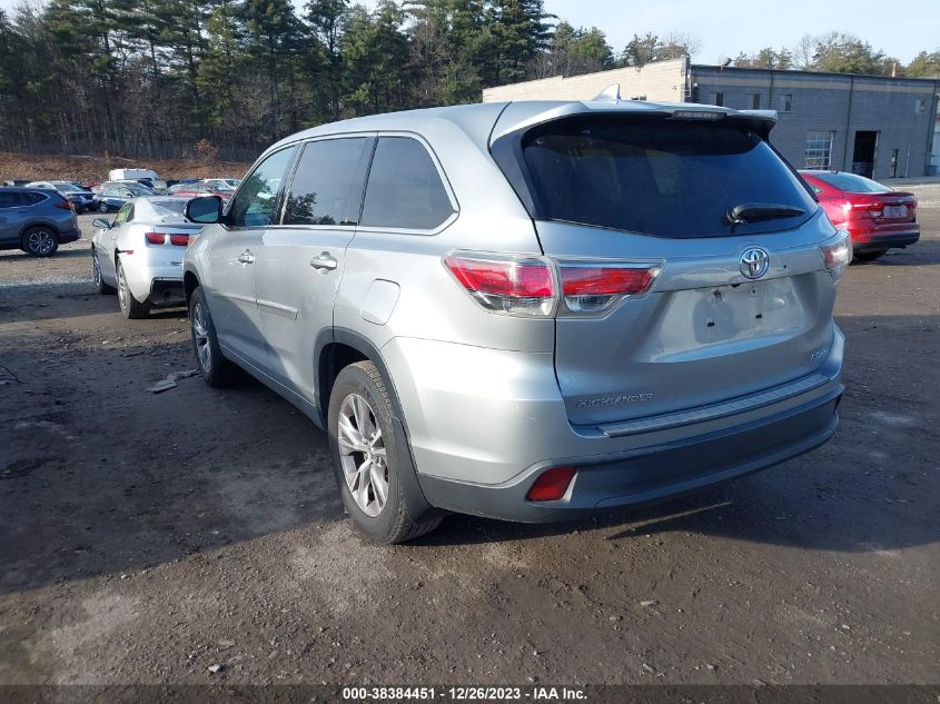 2016 TOYOTA HIGHLANDER LE PLUS V6 - 5TDBKRFH8GS264627