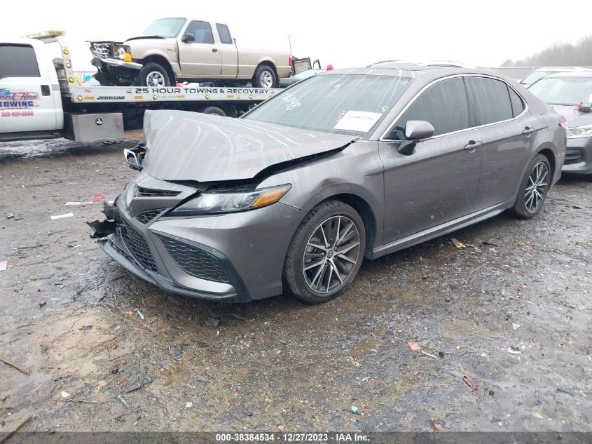2022 TOYOTA CAMRY SE/NIGHT SHADE - 4T1T11AK6NU664024