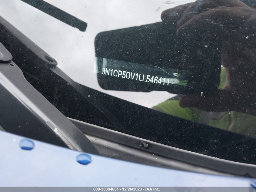 2020 NISSAN KICKS SR - 3N1CP5DV1LL546411