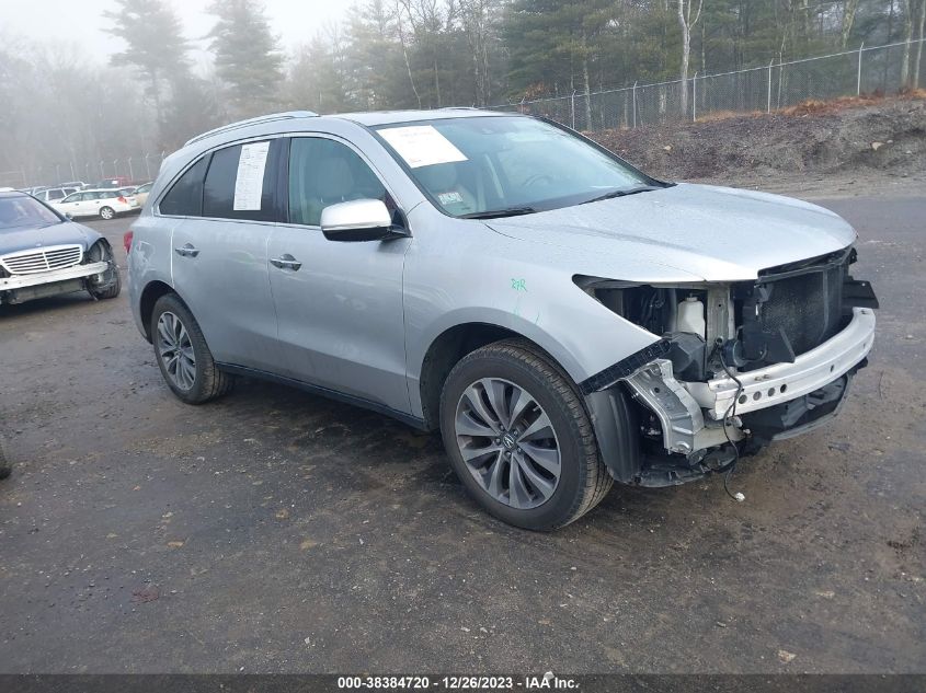 2014 ACURA MDX TECHNOLOGY - 5FRYD4H61EB023236