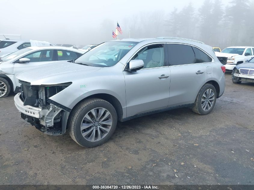 2014 ACURA MDX TECHNOLOGY - 5FRYD4H61EB023236