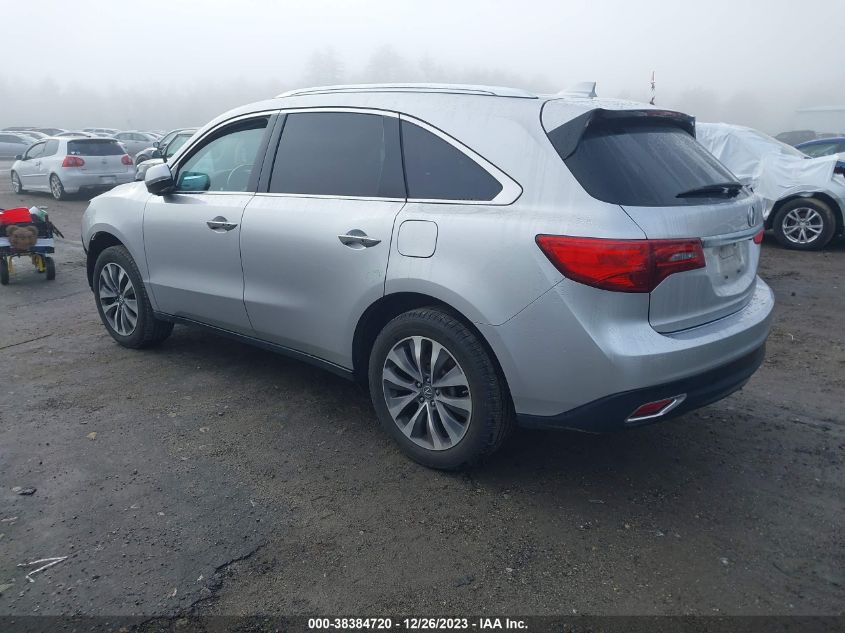 2014 ACURA MDX TECHNOLOGY - 5FRYD4H61EB023236
