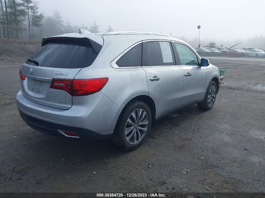 2014 ACURA MDX TECHNOLOGY - 5FRYD4H61EB023236