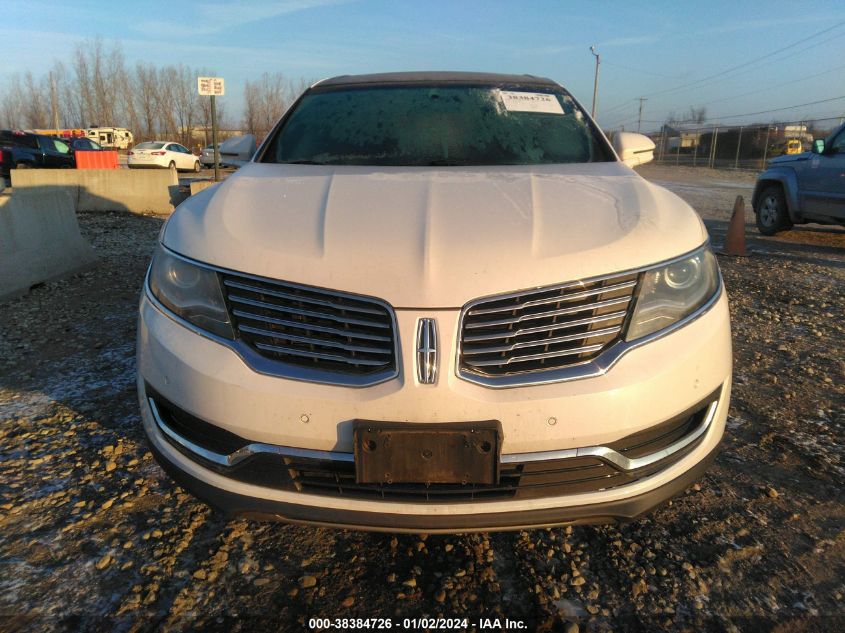2016 LINCOLN MKX RESERVE - 2LMTJ8LR2GBL24627