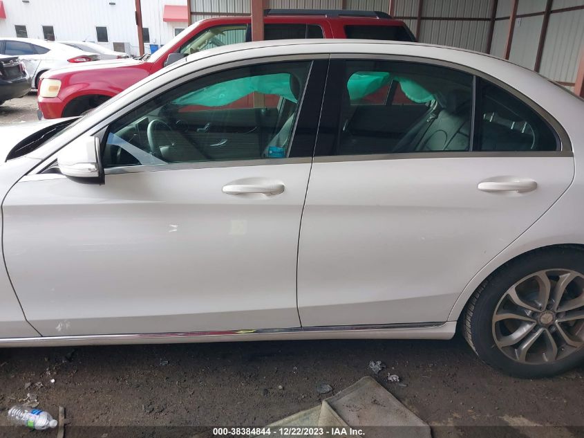 2015 MERCEDES-BENZ C 300 LUXURY/SPORT - 55SWF4JB3FU086638