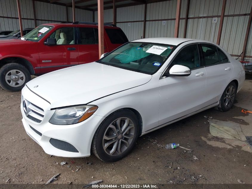 2015 MERCEDES-BENZ C 300 LUXURY/SPORT - 55SWF4JB3FU086638