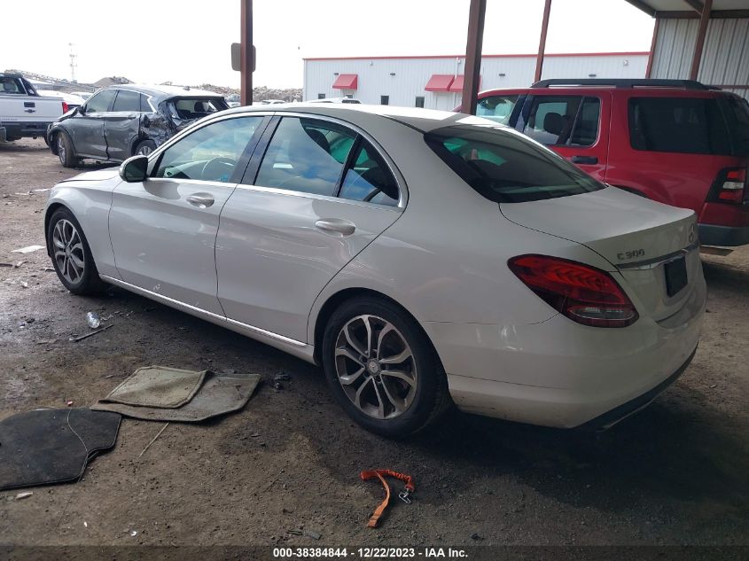 2015 MERCEDES-BENZ C 300 LUXURY/SPORT - 55SWF4JB3FU086638